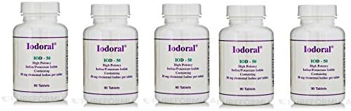 5-pack Iodoral 50mg, 90 capsules by Apran