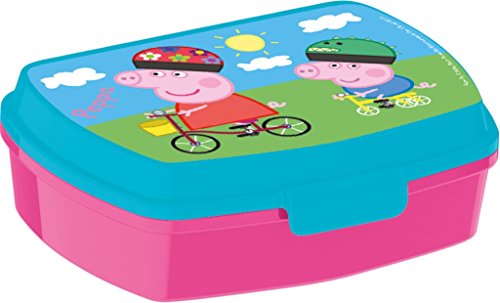 Preisvergleich Produktbild Peppa Pig 748674 - Jausenbox, 17,5x13,5x5,5 cm