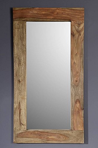 Sheesham Massivholz Spiegel Palisander Möbel Holz massiv Nature Grey #01 - 2