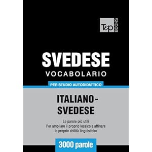 Vocabolario Italiano-Svedese per studio autodidatt