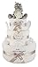 Neutral Unisex Three Tier Zebra nappy cake baby gift with keepsake capsule FREE delivery