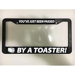 Passed By Toaster Jdm Drift Tuner Fun Racing Car Scion License Plate Frame New Auto Car Novelty Accessories License Plate Art