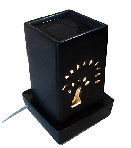 Pure Source India Electric Aroma Diffuser SQUIRE BLACK (Matte Finish ) Color and 10 ML LEMON GRASS (CLAY LAMP) RS.799 (69.00% Off) - Amazon