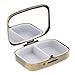 Produktbild MagiDeal Retro- Mini Aufbewahrungsbox Kompakt Pillenbox Reise tragbar Organizer zwei-Fächer Pillendose