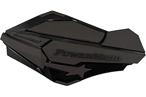 PowerMadd 34411 Handguards, Black/Charcoal, M, Set of 2