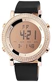  Excellanc Damen – Uhr Lederimitationsarmband Digital Quarz 1900189-002
