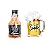 Produktbild YaptheS Whiskey Bierflasche Folienballon mit Weinglas Folienballon Birthday Party Dekoration Luftballons 2Pcs