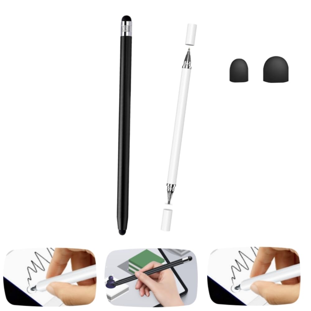 2 PCS Stylus Pen Touch Pen for Android Smart Pen with Two Sizes Tablet Pen with Replaceable Pen Tips(Works on Most Screens)