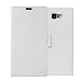 Produktbild LG K4 Hülle , Aomo LG K4 Hülle Leder Brieftasche Cover [Buch-Art] [Karten-Schlitze] [Schlag-Fall] PU Leder Schutz Telefon Hülle für LG K4 2016 (4,5 Zoll)-Weiß
