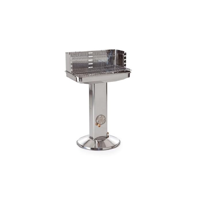 Landmann Holzkohle Sulengrill Silber 57 X 49 X 90 Cm