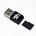 Produktbild Kartenleser, bobogo Mini 5 Gbps Super Speed USB 3.0 Micro SD/SDXC TF Kartenleser Adapter schwarz schwarz