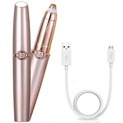 Eléctrica Depiladora Cejas - Ceja Recortador Flawless - Eyebrow Trimmer Mujer Depiladora Facial Para - Depilacion De Cejas USB Batería Hombre y Mujer - Como se ve en la TV