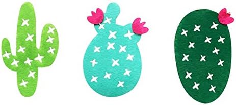 Infashionport Cute Cactus Pendant Banner Garland Tropical Wedding Birthday Party Decor