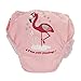 Produktbild Piwapee Windel, zum Baden, mit Clips, auslaufsicher, Motiv Flamingo, Rosa rosa Powder Pink 4-8 KG ( 3-6M)