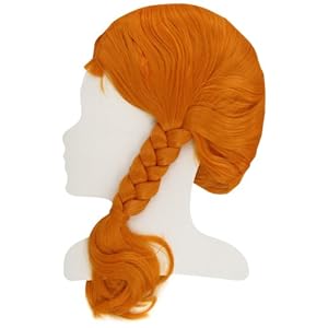 Glow2B Pippi Langstrumpf 44.3601.00 – Peluca de Pipi Calzaslargas