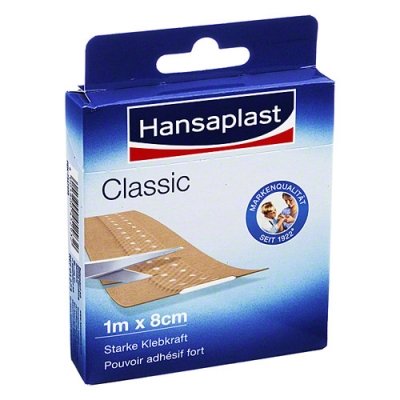 Hansaplast Classic Pflaster 1mx8cm, 1 St