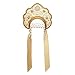 Produktbild danila-souvenirs Russisch Traditionelles Volkskostüm - Kopfschmuck Kokoshnik Larissa gold Farbe #872