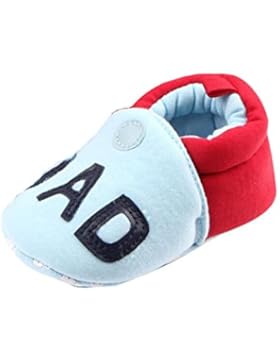FNKDOR Niedlich Baby Säugling 0-18 Monate Mädchen Junge weiche Sohle Leinwand Sneaker Kleinkind Schuhe