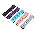 Price comparison product image Goldyqin 5Pcs Colors Fashion Design Watch Band Sports Silicone Fitness Strap For Fitbit Versa Smart Watch Accessories Wristband - Random - S