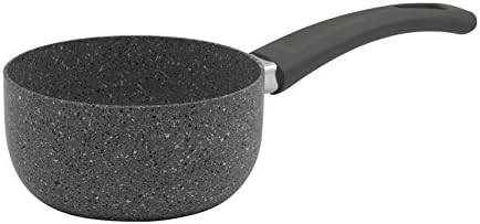 Ravelli 00ipie-1130 – 14 Saucepan 1 Handle, Aluminium, Light Grey Effect prietra External