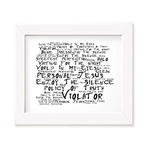 Depeche Mode Poster Print - Violator - Letra firmada regalo arte cartel
