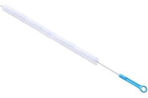 AMOYERIC Premium Flexible Sink Drain Unblocker Brush Cleaner Hair Remover Brush blue