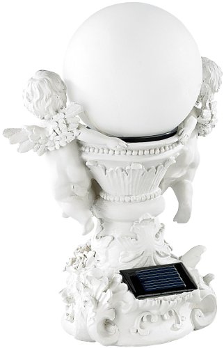 Lunartec „Engelsbrunnen“ mit Solar-LED-beleuchteter Kugel - 2