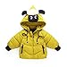 Produktbild Stillshine Babys Jacke mit Kleiner Schafsmütze für Winter und Herbst, 100% Polyester-Gewebe und weicher, Dicker Daunenjacke Outwear Kugelmantel Kinder (110, Gelb)