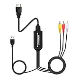 xbox av cable to hdmi Kompatibel mit vielen Geräten: für PS3, PS4, VHS, Videorecorder, DVD, PC, Blu-Ray, Xbox One, Xbox 360, Roku Chromecast, Roku TV, älteres TV, Smart TV und so weiter
