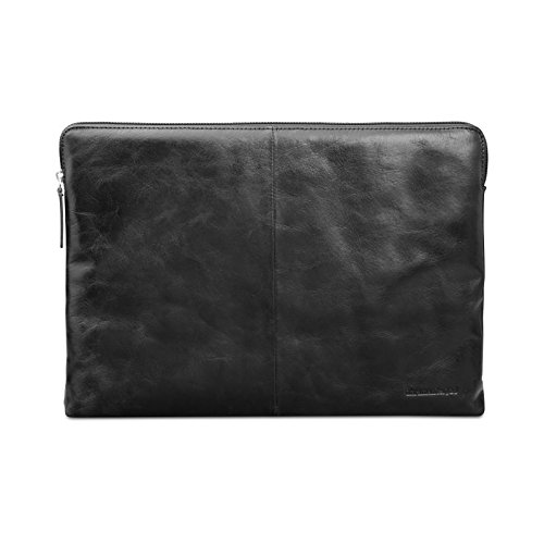 dbramante1928 Skagen Hochwertige Ledertasche Hülle für Apple MacBook Retina und Air 13" - Schwarz