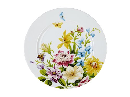Creative Tops Katie Alice English Garden Shabby Chic White Floral Porcelain Side Plate