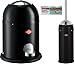 Produktbild Wesco 2er Bad-Set schwarz, Single Master 9-Liter-Mülleimer + Toilettenbürste + 40 Müllbeutel