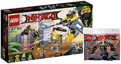 Ninjago LEGO Set – 70609 Manta Ray Aviator + 30379 The Movie Quake Mech In Bag