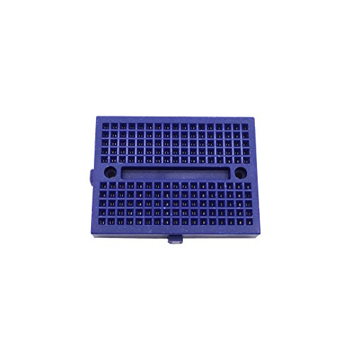 MaxDirectX 6 Stück Mini breadboard in 6 farben für Arduino, Raspberry Pi und andere Entwicklungs verwendet, RBTMKR 170 Punkte Experiment Steckbrett Lötfrei Plug- In Steckbrett mit Doppelseitigem Klebeband für Arduino Prototyp Schild, 6 Farben - 5