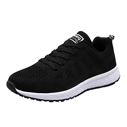 OHQ Zapatos Deportivos Mujer Sandalias Romanas Playa Zapatillas Verano Moda Chanclas Zapatos Individuales Casuales Zapatillas Deporte Zapatos De La Yoga CóModo (39, Negro)