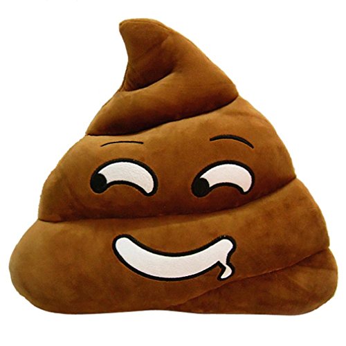 Preisvergleich Produktbild Tonsee Lustige Plüschkissen Kissen Nachläufer Kissen Kissen Kissen Emoji Geschenk hübsch scheißt Poop Stofftier Puppe Weihnachten vorhanden