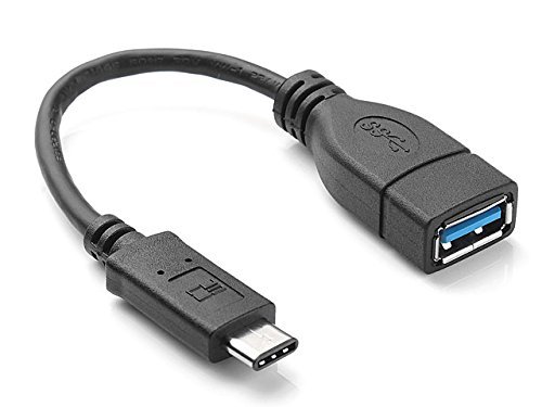 USB Type C Otg Kabel,IVSO® Type C to Type A (USB-C to USB-A) Kabel für Microsoft Lumia 950 / Lumia 950 XL,Google Pixel C/Nexus 6P,Nexus 5X,Apple MacBook Retina Notebook 2015,Oneplus 2 and Other Type-C Supported Devices,Schwarz - 3