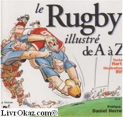 jaquette livre Le Rugby illustré de A à Z