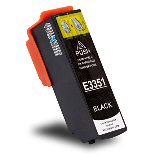 Druckerpatrone kompatibel zu EPSON T3351 T33XL Schwarz mit CHIP & Füllstandsanzeige für Epson Expression Premium XP-530, XP-540, XP-630 Series, XP-635, XP-640, XP-645, XP-830, XP-900
