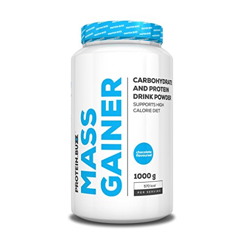 Preisvergleich Produktbild Protein Buzz Mass Gainer, 1KG Dose, Schoko
