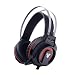 Produktbild bescita Gaming Headset Kopfhörer, Surround-Sound Stereo Bass Surround Gaming Headset Over Ear Headset Ohrpolster für Laptop für PUBG