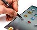 Produktbild TECHNOSMART® 2 in 1 Touchscreen - Stift | Eingabestift | Präzisionsspitze zum Schreiben und Silikon Tip für Smartphones, Handys, Tablets, PCs | 4er Set (2X Schwarz / 2X Silber)