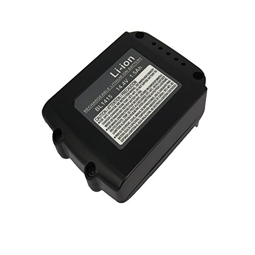 14.4 V, 1.5 Ah BL1415 Makita Werkzeug Akku BL1430 BL1415 194558-0 Batterie (100% Neu LG Zellens) - 5