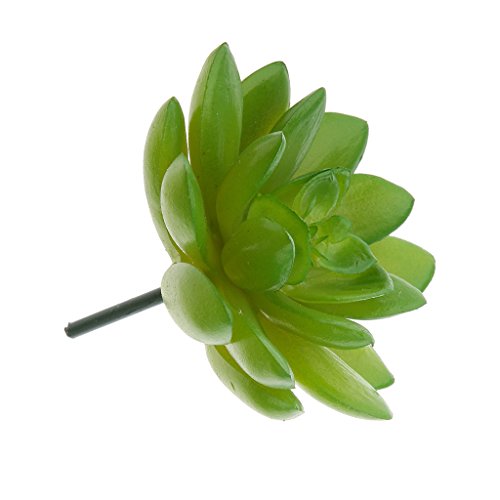 künstliche Pflanze Blume Laub Pflanze Seerose Dekor Kunststoff 9 Typ – #7 - 8