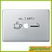 Produktbild "All i need Coffee KAffee MAc Zigarette" Apple " Aufkleber Sticker für Macbook Air 11 13, Macbook skin 13, 15, 17 Zoll inch Apple Notebook Aufkleber ohne Hintergrund Tattoo Vinyl PEGATINA Apple Mac