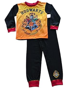 ThePyjamaFactory Jungen Schlafanzug schwarz schwarz