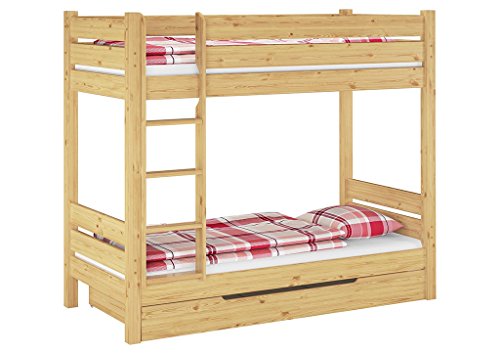 Bettkasten als Staukasten für unsere Etagenbetten – Kiefer Natur – 90.10-S1 - 4