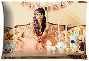 Quality Home Pillow Cover Cases Melanie Martinez Zippered Soft Polyester Cotton 20x30 inch 50x76 cm