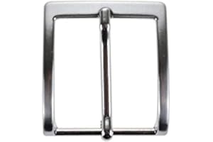 LA BOTTEGA DEL CALZOLAIO La Bottega del calcetín - Hebilla para cinturones de níquel - Libre de alergia - 3 cm