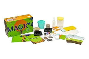 Magic4 STEM The Botanist, 4 in 1 DIY Games, STEM kit, Gifting Set for Kids of 8 Years and Above
